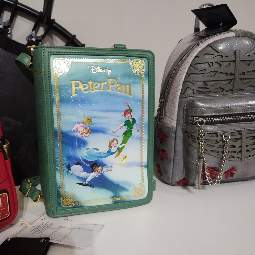 NWT LOUNGEFLY LOT OF 3 - MARVEL, GOT STARK, DISNEY PETER PAN - Picture 2 of 10